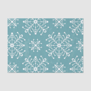 Stylised Snowflakes Tissue Paper