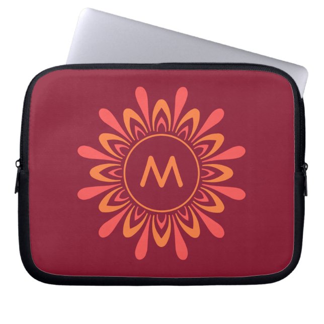Stylised Sun Pattern custom monogram sleeves (Front)