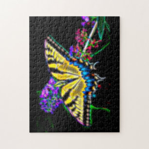 Stylised Swallowtail Butterfly jigsaw puzzle