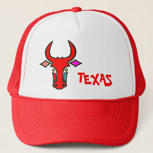 Stylised Texas Longhorn Cap