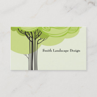 Stylised Tree Business Card