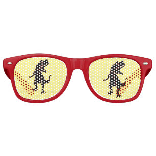Stylised Tyrannosaurus Retro Sunglasses