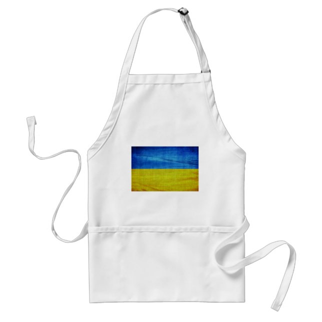 Stylised Ukraine Flag Standard Apron (Front)