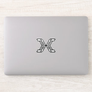 Stylised X Letter Monogram