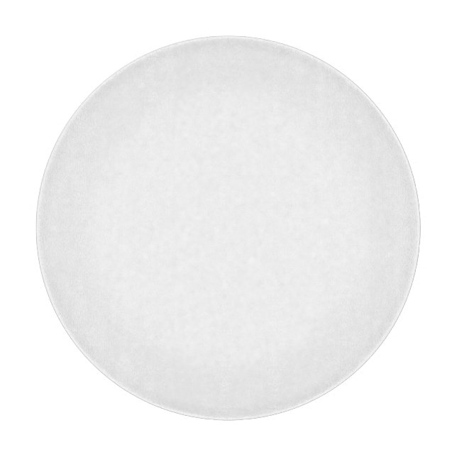 Stylish 12" Glass Cutting Board for Kitchen Use (Front)