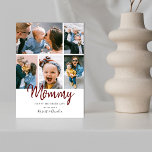 Stylish 5 Photo Happy Mothers Day<br><div class="desc">Wish your Mummy a Happy Mothers Day with these five picture birthday cards. Add a personal greeting or use the template provided, personalise with your favourite photographs, your message and who its from. All fot styles, sizes and colours can be changed by clicking on the customise further link after personalising....</div>
