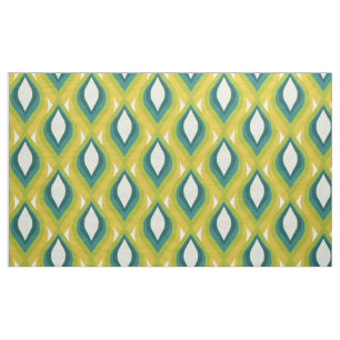 stylish 60s  70s retro mod fabric