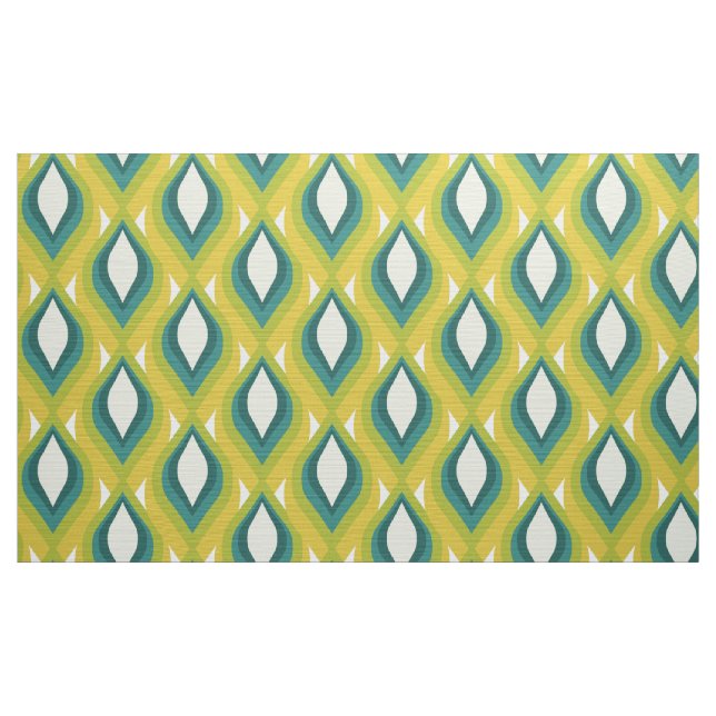 stylish 60s  70s retro mod fabric (Yard)