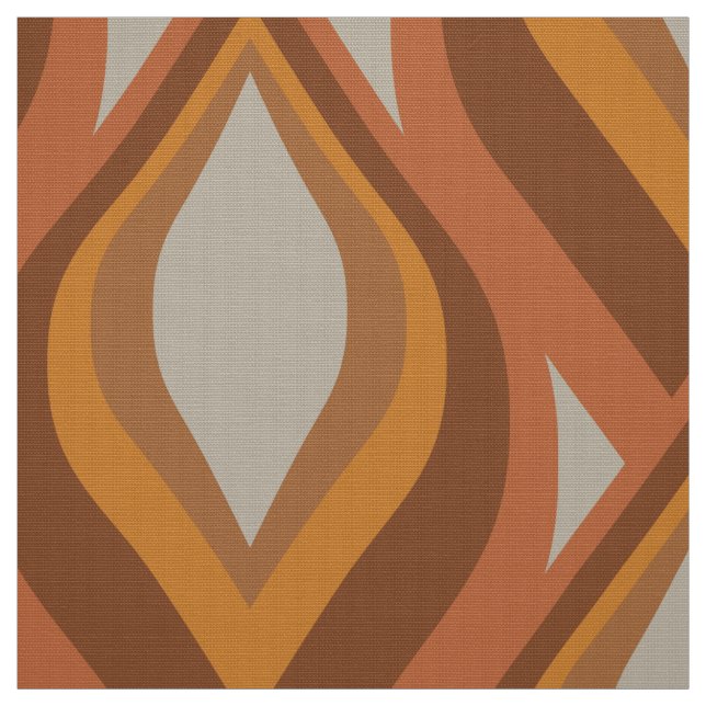 stylish 60s  70s retro mod fabric (Swatch)
