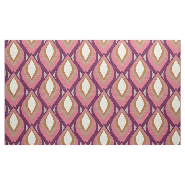 stylish 60s  70s retro mod fabric (Yard)