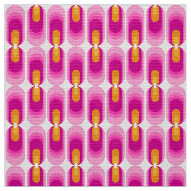 stylish  70s 60s retro mod fabric (Swatch)