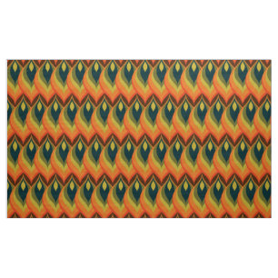 stylish 70s retro mod fabric