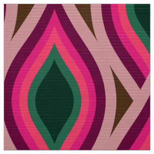 stylish  70s retro mod fabric