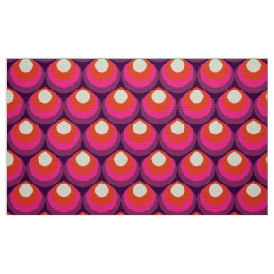 stylish 70s retro mod fabric