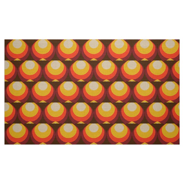 stylish  70s retro mod fabric (Fat Quarter)