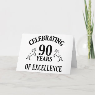 Stylish 90th Birthday Gift Ideas Card