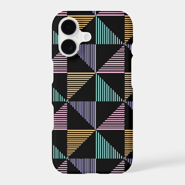 Stylish Abstract Geometric Print – Modern Trendy (Back)