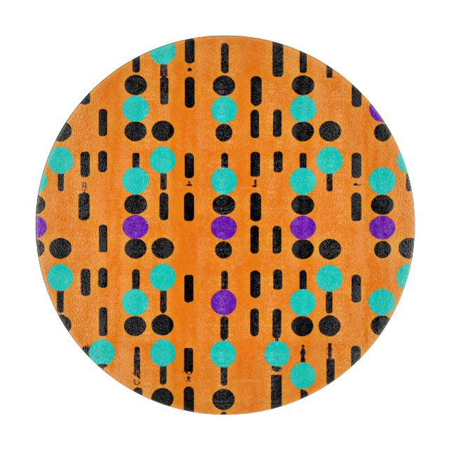 Stylish Abstract Pattern Design Cutting Board (Front)