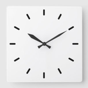 Stylish Acrylic Wall Clock – 10.75" Square