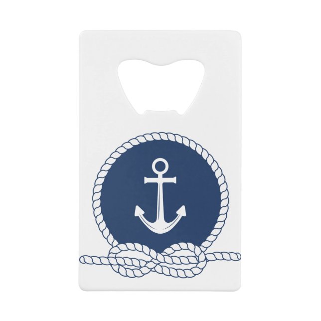 Stylish Anchor And Rope (Front)