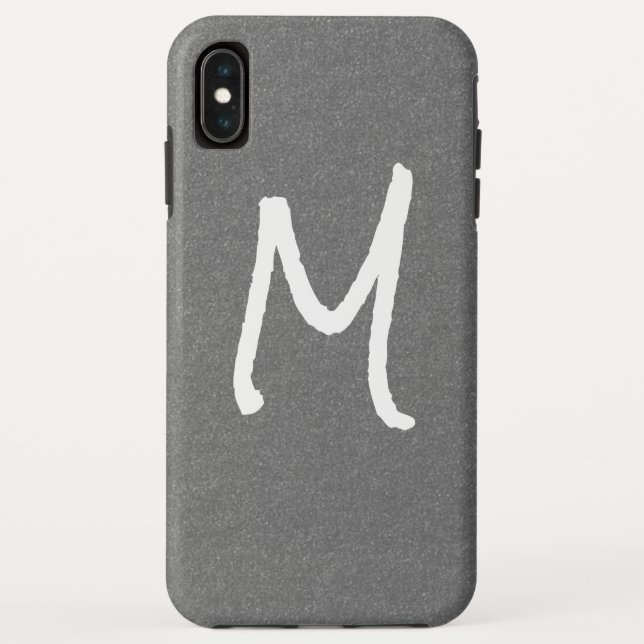 Stylish and Chic Grey Case-Mate iPhone Case (Back)