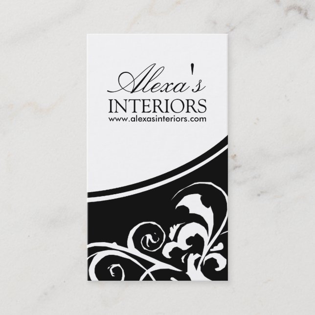 Stylish and Classy Business Card (Front)