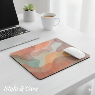 Stylish and Colourful Artistic Pattern Mouse Pad