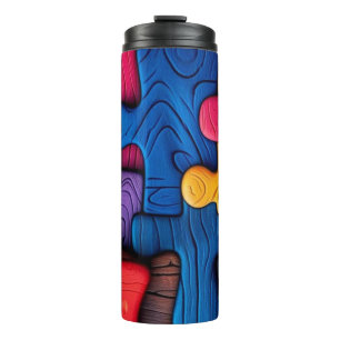 Stylish and Durable Thermal Tumbler Createful