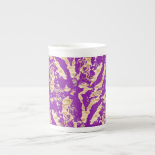 Stylish and Elegant Gold Marble Texture pattern Bone China Mug