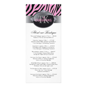 Stylish and Sassy Boutique Rack Card