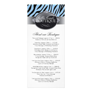 Stylish and Sassy Boutique Rack Card