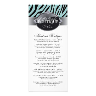 Stylish and Sassy Boutique Rack Card