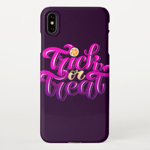 Stylish and Unique Design Trick or Treat  iPhone Case