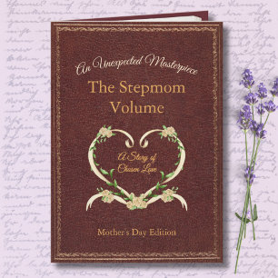 Stylish and Unique Stepmom Storybook Photo Card