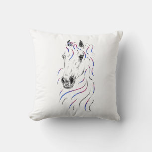 Stylish Arabian Horse Cushion