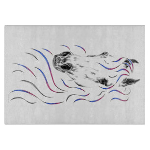 Stylish Arabian Horse Cutting Board