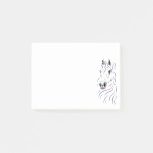 Stylish Arabian Horse Post-it Notes