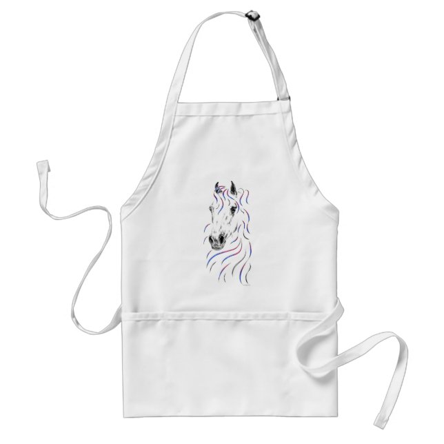 Stylish Arabian Horse Standard Apron (Front)
