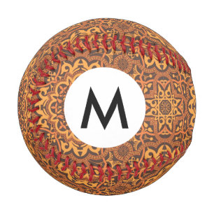 Stylish arabic ornament baseball