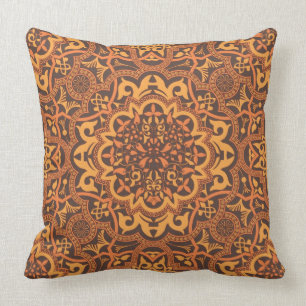 Stylish arabic ornament cushion
