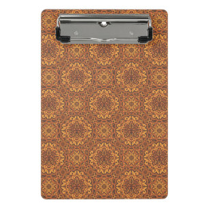 Stylish arabic ornament mini clipboard