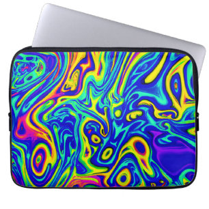 Stylish Art Pattern Forms Laptop Sleeve