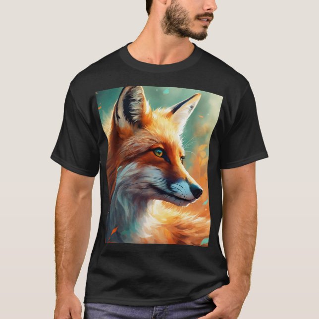 Stylish aur Comfortable Fasion (Red fox) T-Shirt (Front)