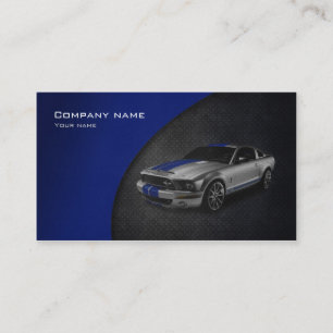 Stylish automotive business card