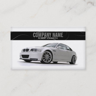 Stylish automotive business card
