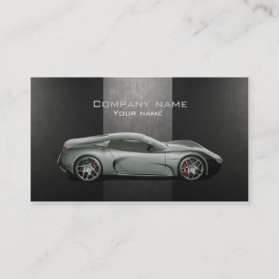 Stylish automotive business card