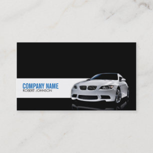 Stylish automotive business card