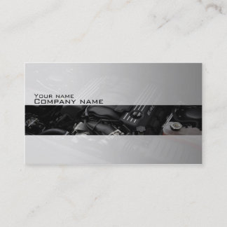 Stylish automotive business card