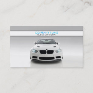 Stylish automotive business card