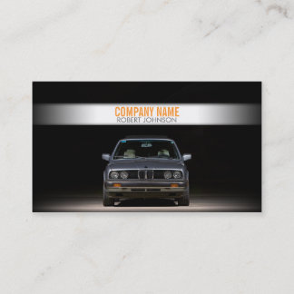 Stylish automotive business card